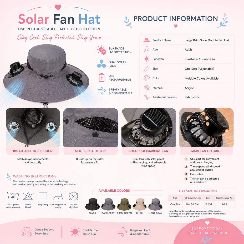 Pregnancy Fan Hat