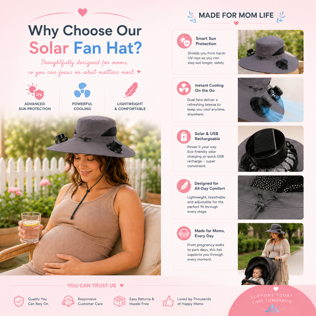 Pregnancy Fan Hat