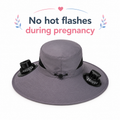 Pregnancy Fan Hat