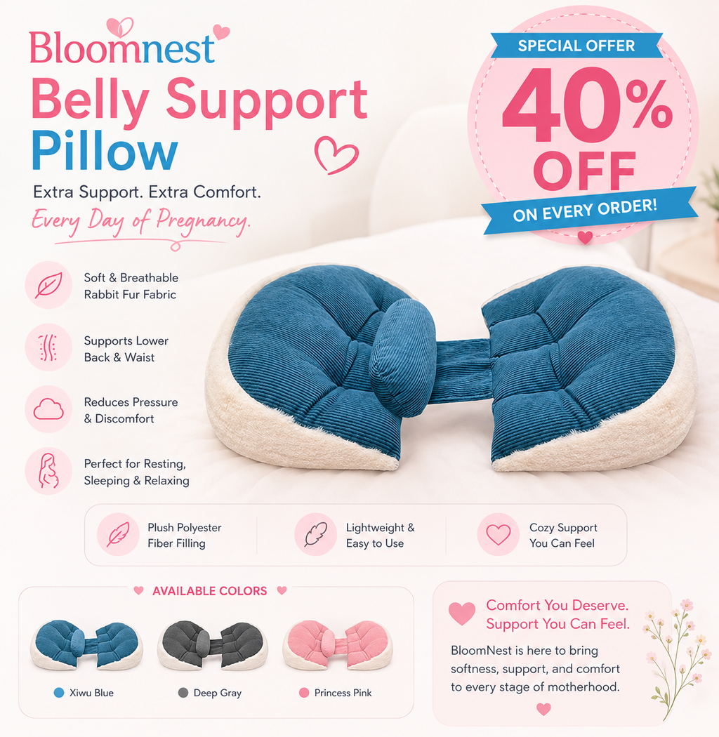 Bloomnest Belly Support Pillow